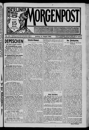 Berliner Morgenpost on Aug 11, 1905