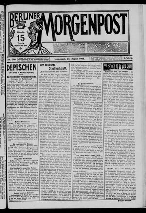 Berliner Morgenpost vom 26.08.1905