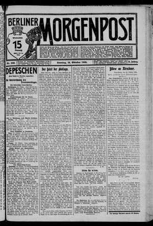 Berliner Morgenpost vom 15.10.1905