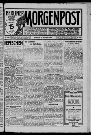 Berliner Morgenpost vom 24.10.1905