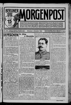 Berliner Morgenpost on Nov 8, 1905