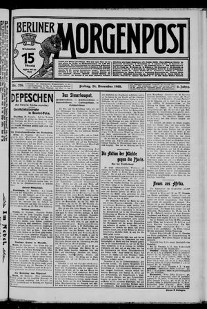 Berliner Morgenpost vom 24.11.1905