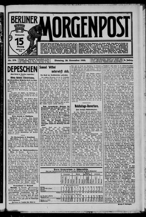 Berliner Morgenpost on Nov 28, 1905