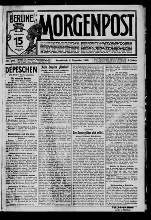Berliner Morgenpost vom 02.12.1905