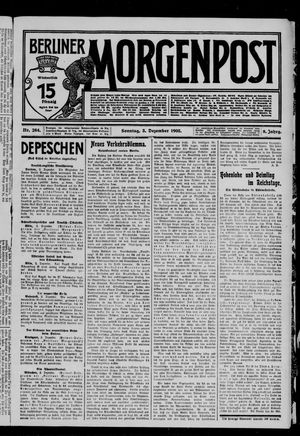 Berliner Morgenpost vom 03.12.1905