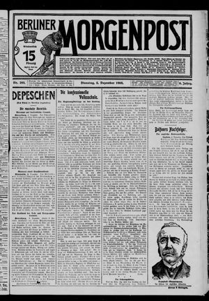 Berliner Morgenpost vom 05.12.1905