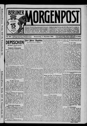 Berliner Morgenpost vom 07.12.1905