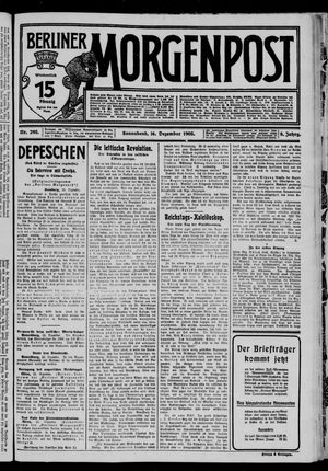 Berliner Morgenpost vom 16.12.1905