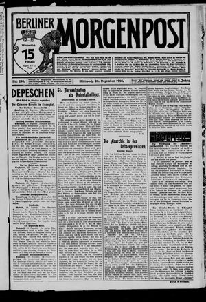 Berliner Morgenpost vom 20.12.1905