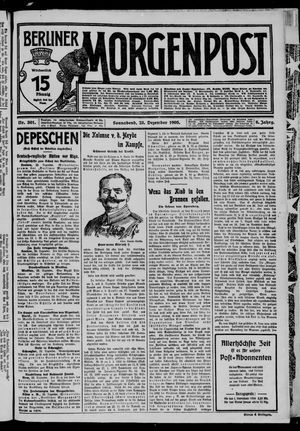 Berliner Morgenpost vom 23.12.1905