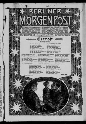 Berliner Morgenpost vom 24.12.1905