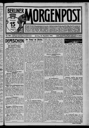 Berliner Morgenpost vom 29.12.1905