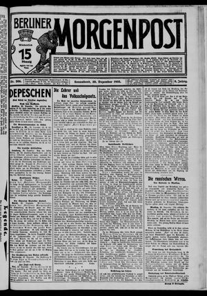 Berliner Morgenpost vom 30.12.1905