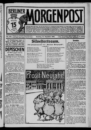 Berliner Morgenpost vom 31.12.1905