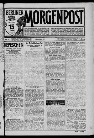 Berliner Morgenpost vom 10.01.1906