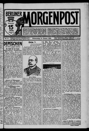 Berliner Morgenpost vom 11.01.1906