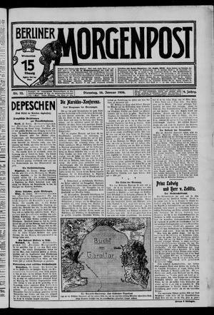 Berliner Morgenpost vom 16.01.1906