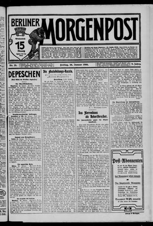 Berliner Morgenpost on Jan 26, 1906