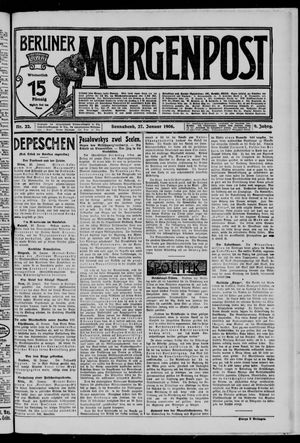 Berliner Morgenpost on Jan 27, 1906