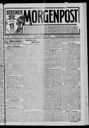 Berliner Morgenpost vom 06.02.1906