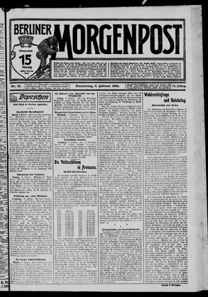 Berliner Morgenpost vom 08.02.1906