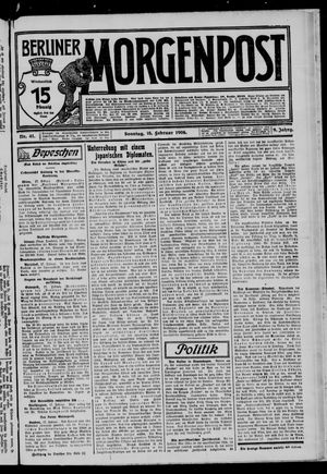 Berliner Morgenpost vom 18.02.1906
