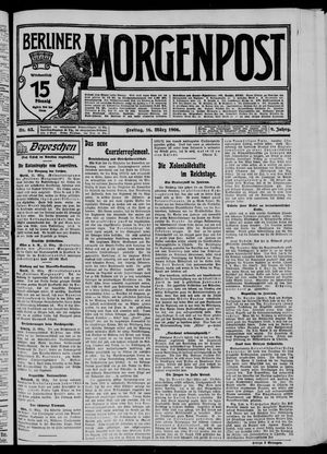 Berliner Morgenpost vom 16.03.1906