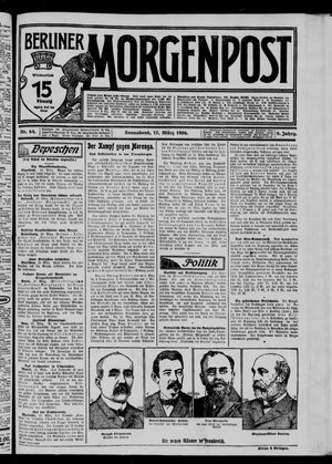 Berliner Morgenpost vom 17.03.1906