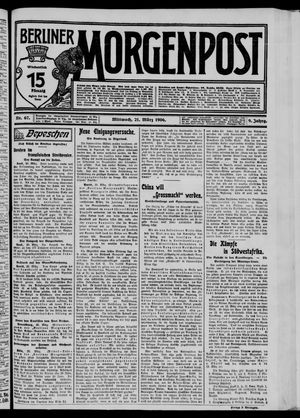 Berliner Morgenpost vom 21.03.1906
