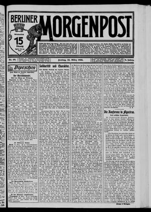 Berliner Morgenpost vom 23.03.1906