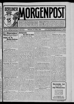 Berliner Morgenpost vom 28.03.1906