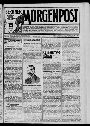 Berliner Morgenpost vom 31.03.1906