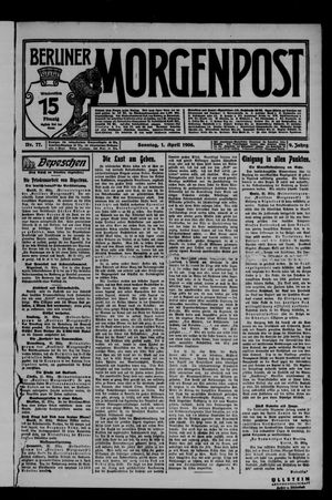 Berliner Morgenpost on Apr 1, 1906