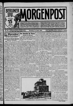 Berliner Morgenpost on Apr 10, 1906