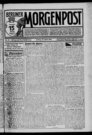 Berliner Morgenpost vom 13.04.1906