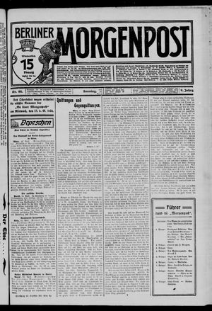 Berliner Morgenpost vom 15.04.1906