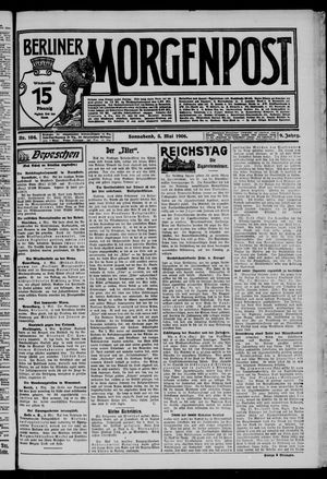 Berliner Morgenpost vom 05.05.1906