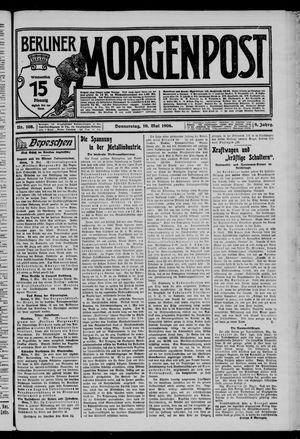 Berliner Morgenpost vom 10.05.1906