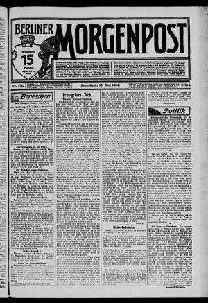 Berliner Morgenpost vom 12.05.1906