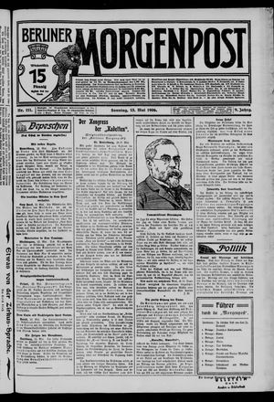 Berliner Morgenpost vom 13.05.1906