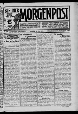 Berliner Morgenpost vom 16.05.1906