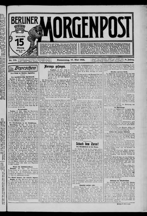 Berliner Morgenpost on May 17, 1906