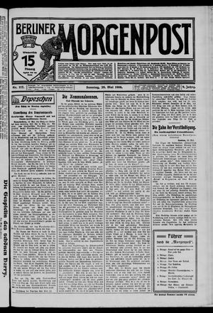 Berliner Morgenpost vom 20.05.1906