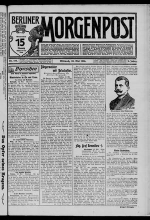 Berliner Morgenpost vom 23.05.1906