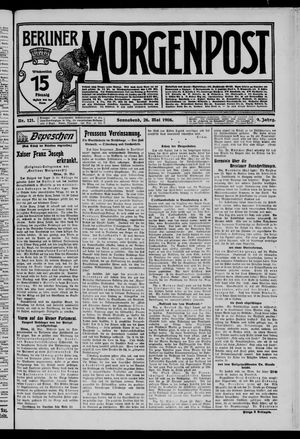 Berliner Morgenpost vom 26.05.1906