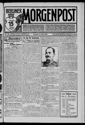 Berliner Morgenpost vom 27.05.1906