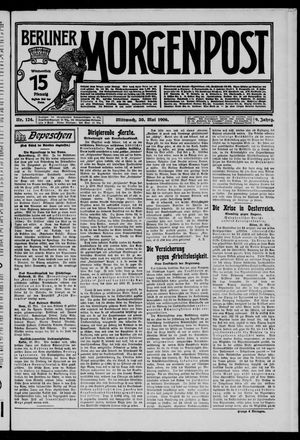 Berliner Morgenpost vom 30.05.1906