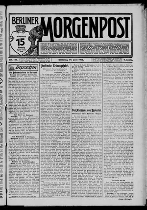Berliner Morgenpost on Jun 19, 1906