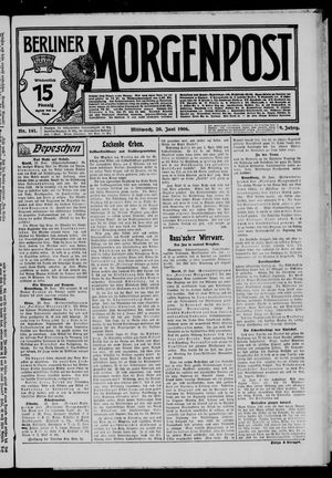 Berliner Morgenpost vom 20.06.1906