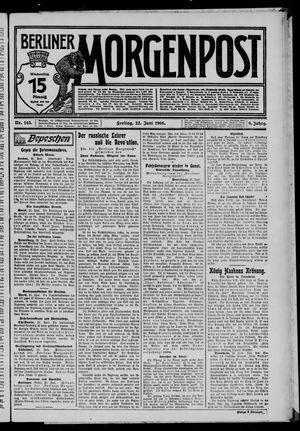 Berliner Morgenpost on Jun 22, 1906